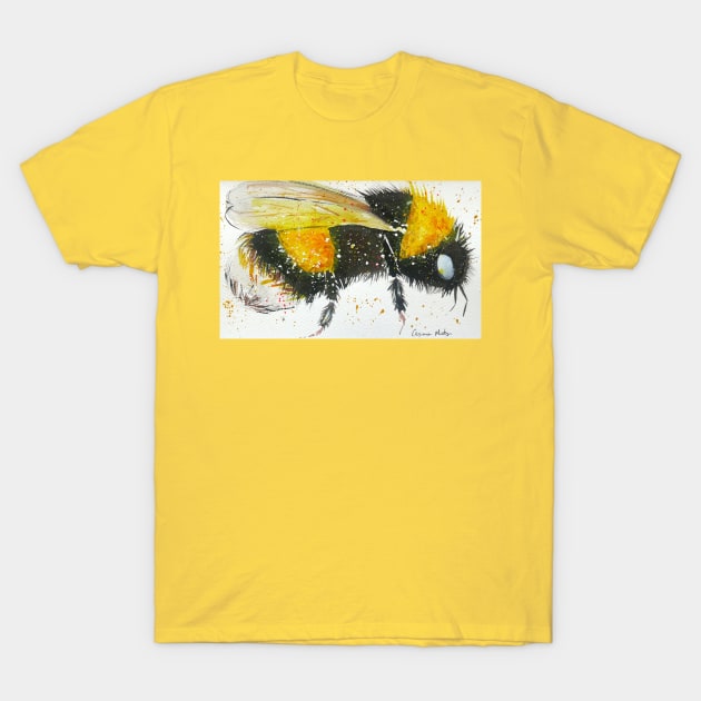 Cute Bumble bee, Save our Bees T-Shirt by Casimirasquirkyart